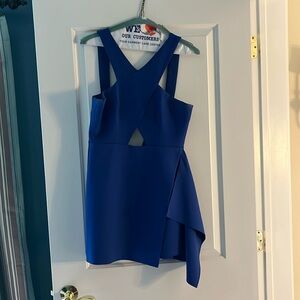 Blue Mini formal dress